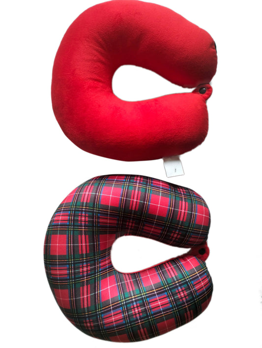 Travel Pillow Tartan