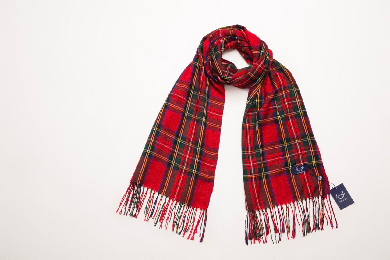 Lightweight Tartan Scarves