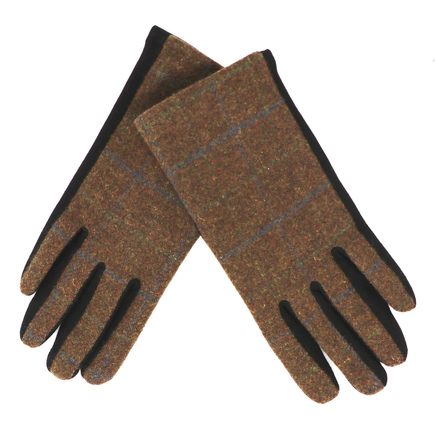 Gants tartan traditionnels pour hommes, taille unique, compatibles avec écran tactile