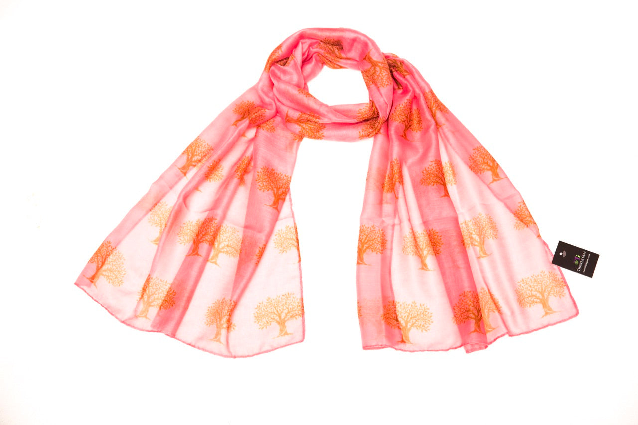 Lightweight Tree of Life Scarves