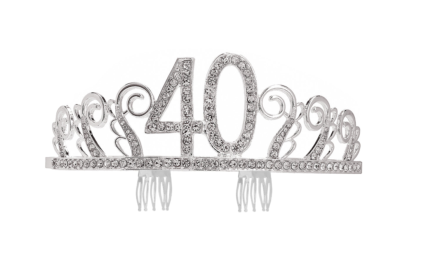 Diamanté Birthday Crown, 18-90 One Size