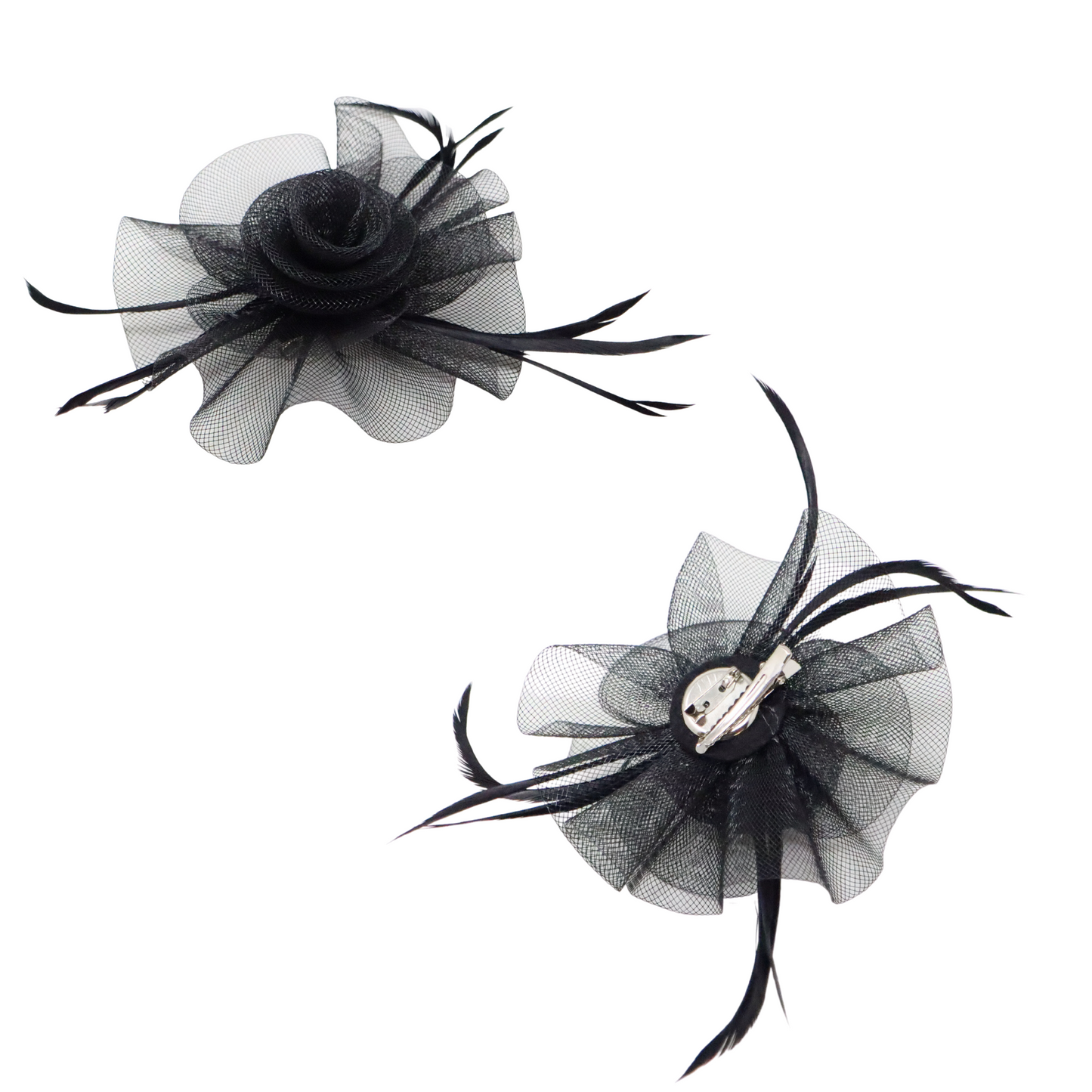 Small Fascinator Single Feather Variations